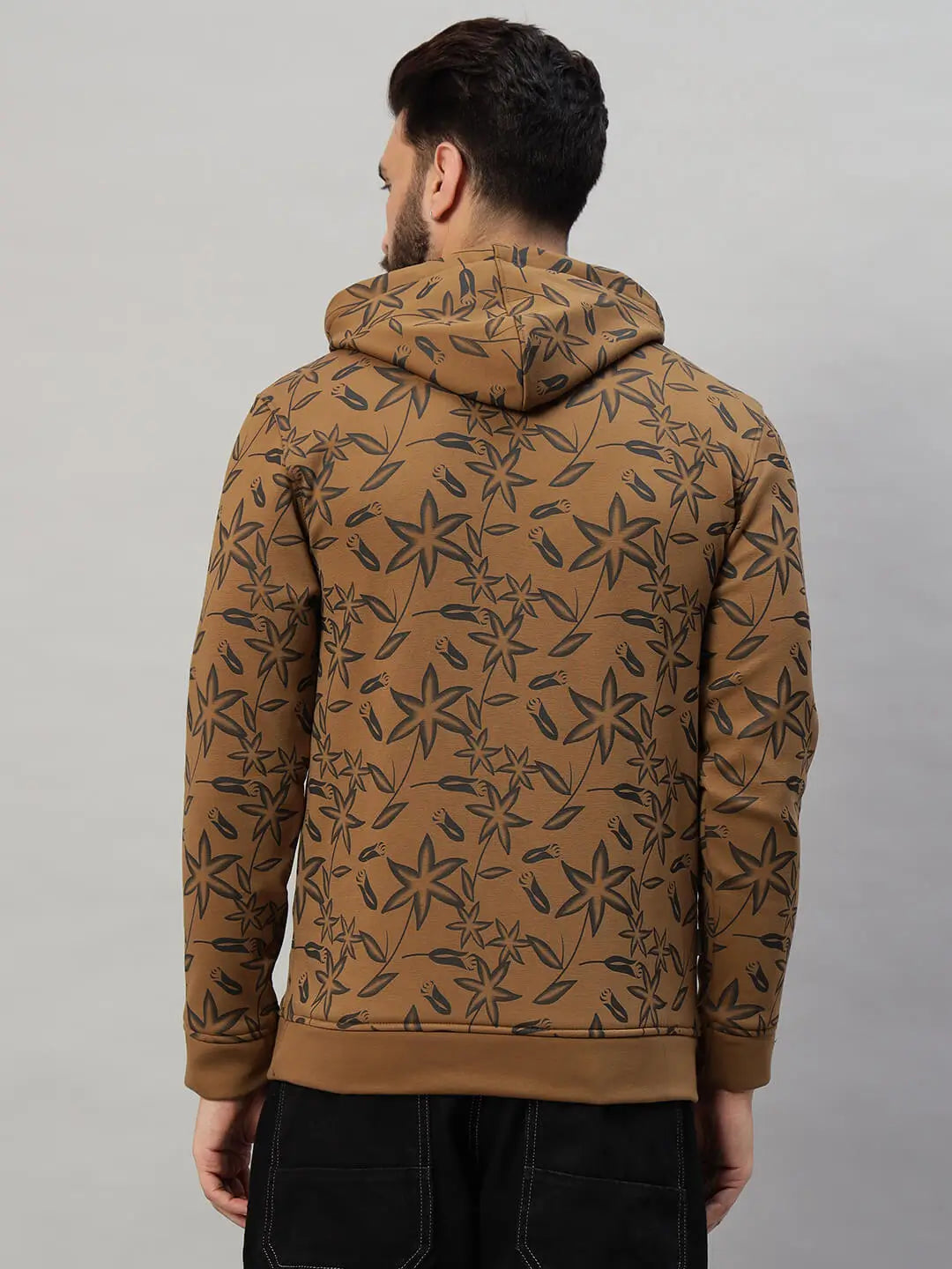 Hooded Printed Sweatshirt [B-4059]