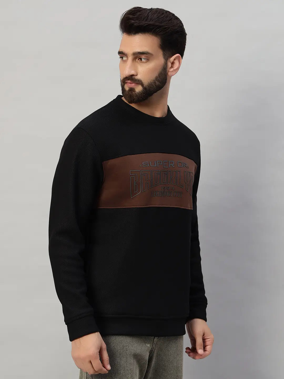 Velour Designer Sweatshirt [L-3974]