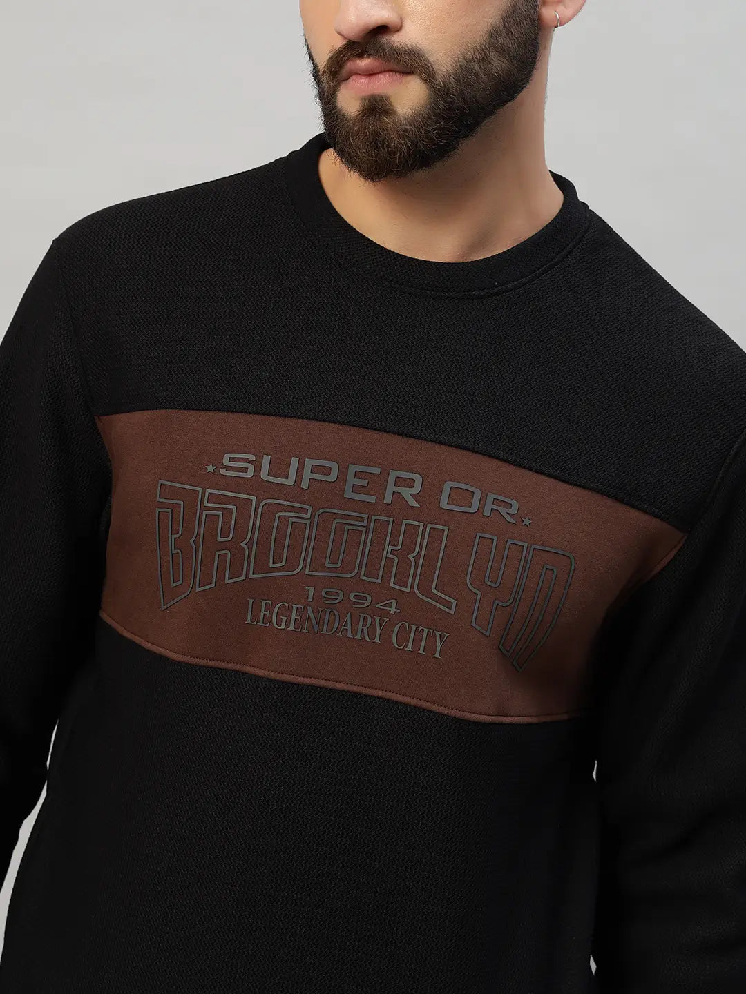 Velour Designer Sweatshirt [L-3974]