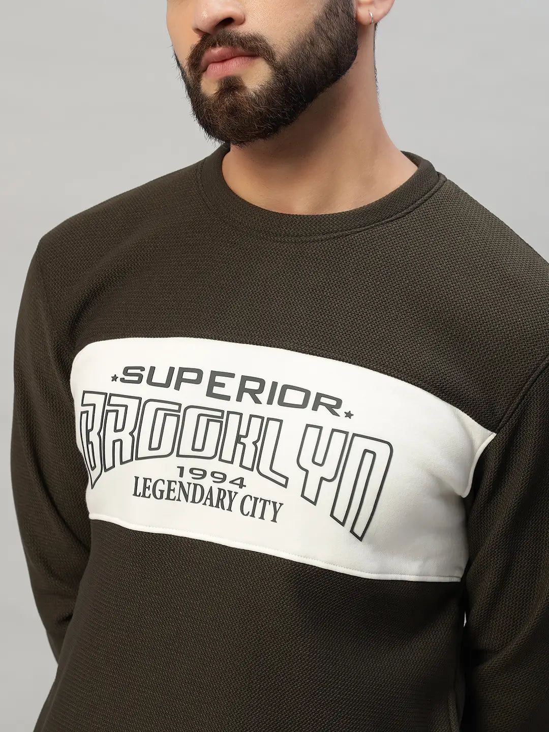 Velour Designer Sweatshirt [L-3974]