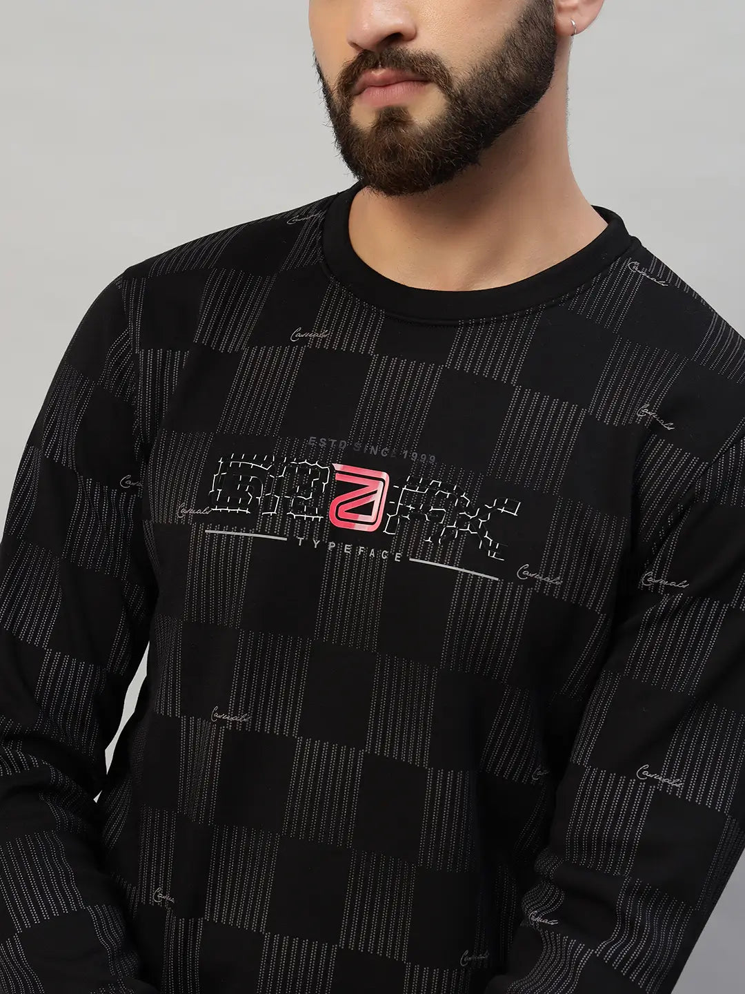 Velour Designer Sweatshirt [O-3871]