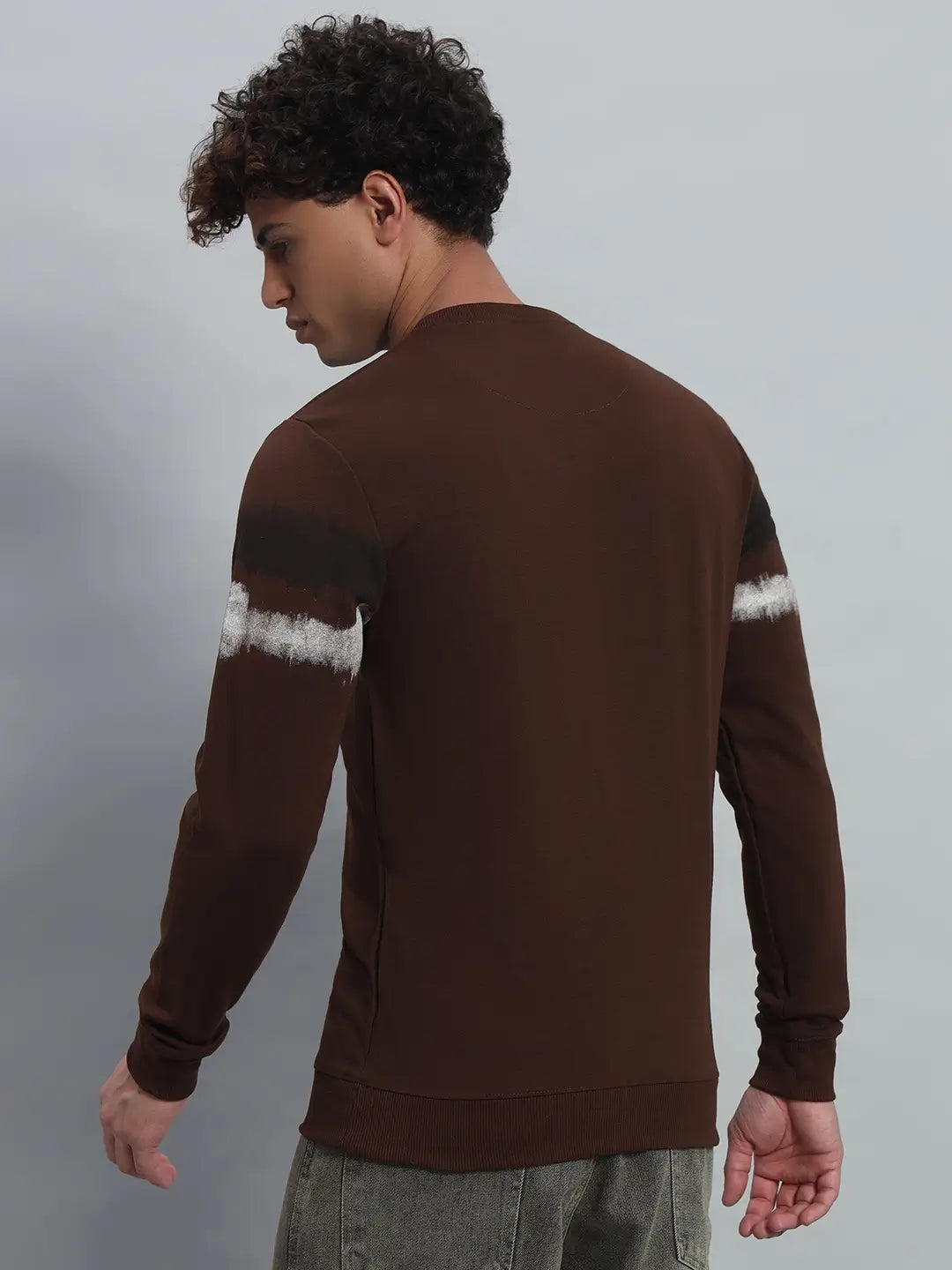 Printed Round Neck Sweatshirt [PW-JE-137]