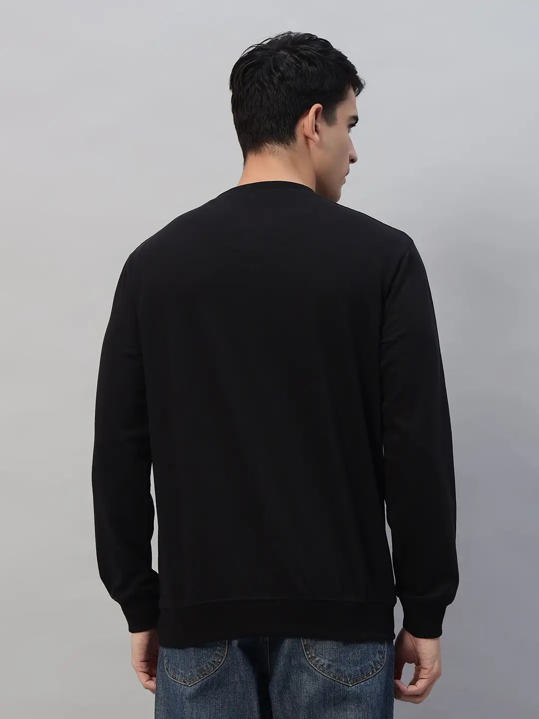 Printed Round Neck Sweatshirt [PW-Q-4341]