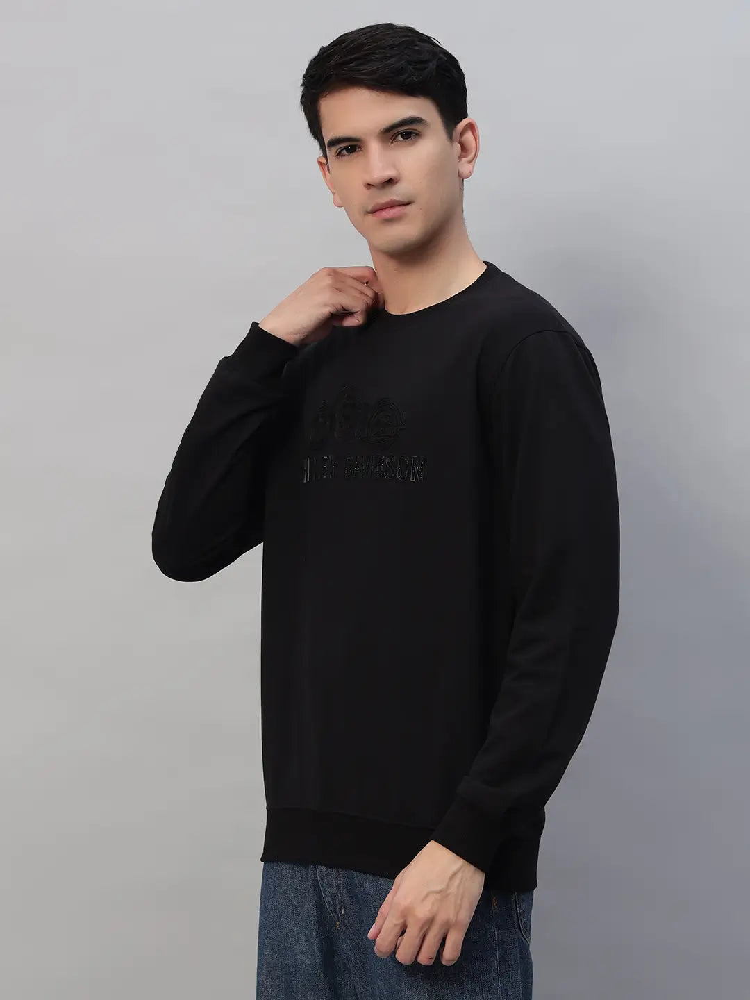 Printed Round Neck Sweatshirt [PW-Q-4341]