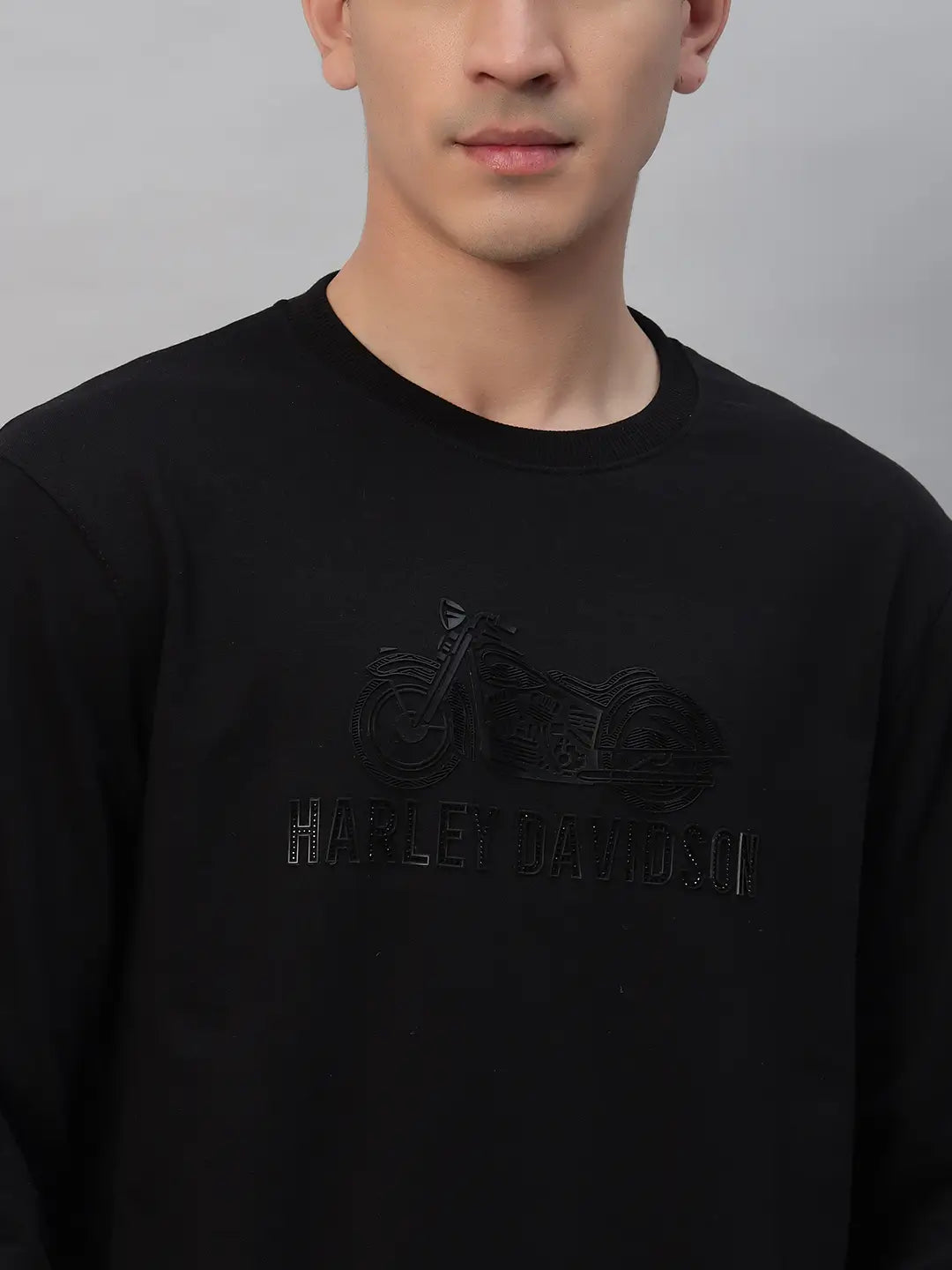 Printed Round Neck Sweatshirt [PW-Q-4341]