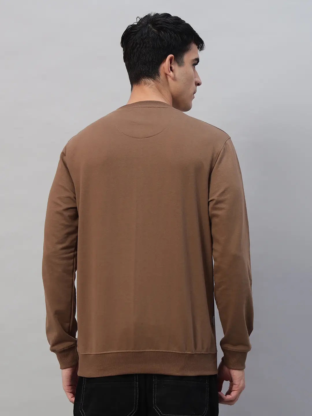 Printed Round Neck Sweatshirt [PW-Q-4341]
