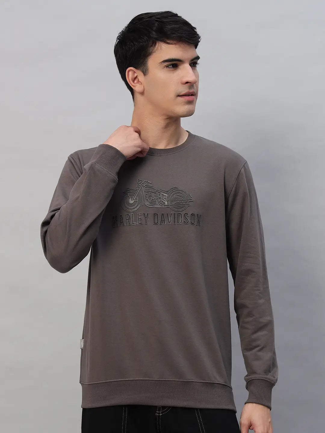 Printed Round Neck Sweatshirt [PW-Q-4341]