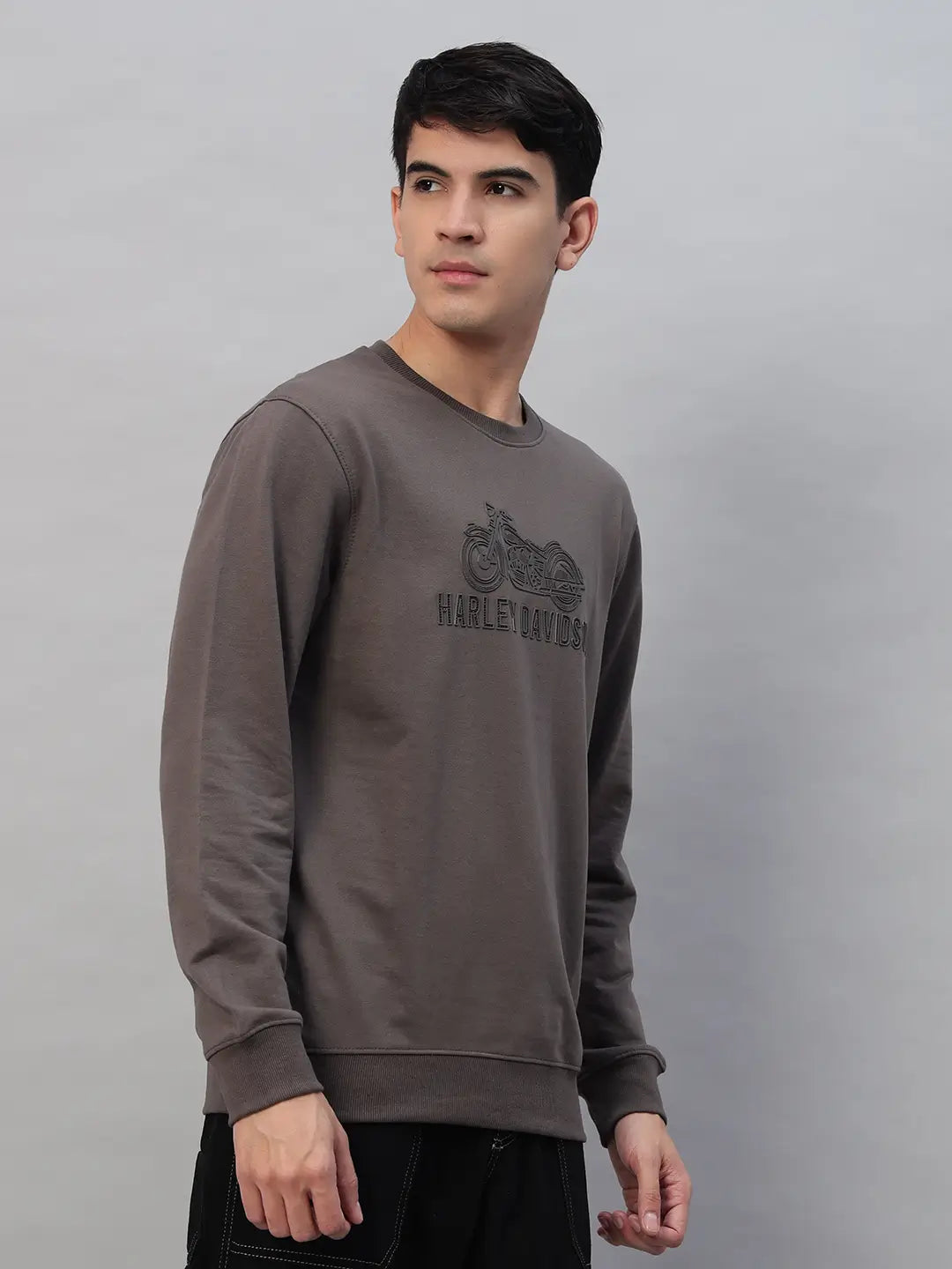 Printed Round Neck Sweatshirt [PW-Q-4341]