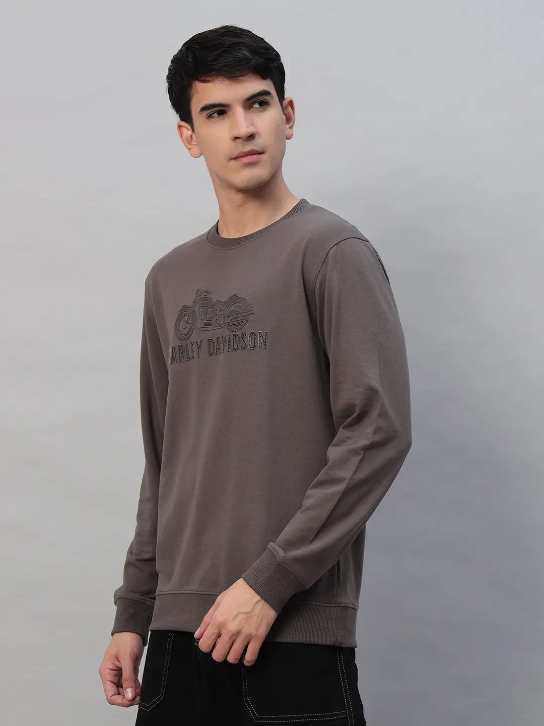 Printed Round Neck Sweatshirt [PW-Q-4341]