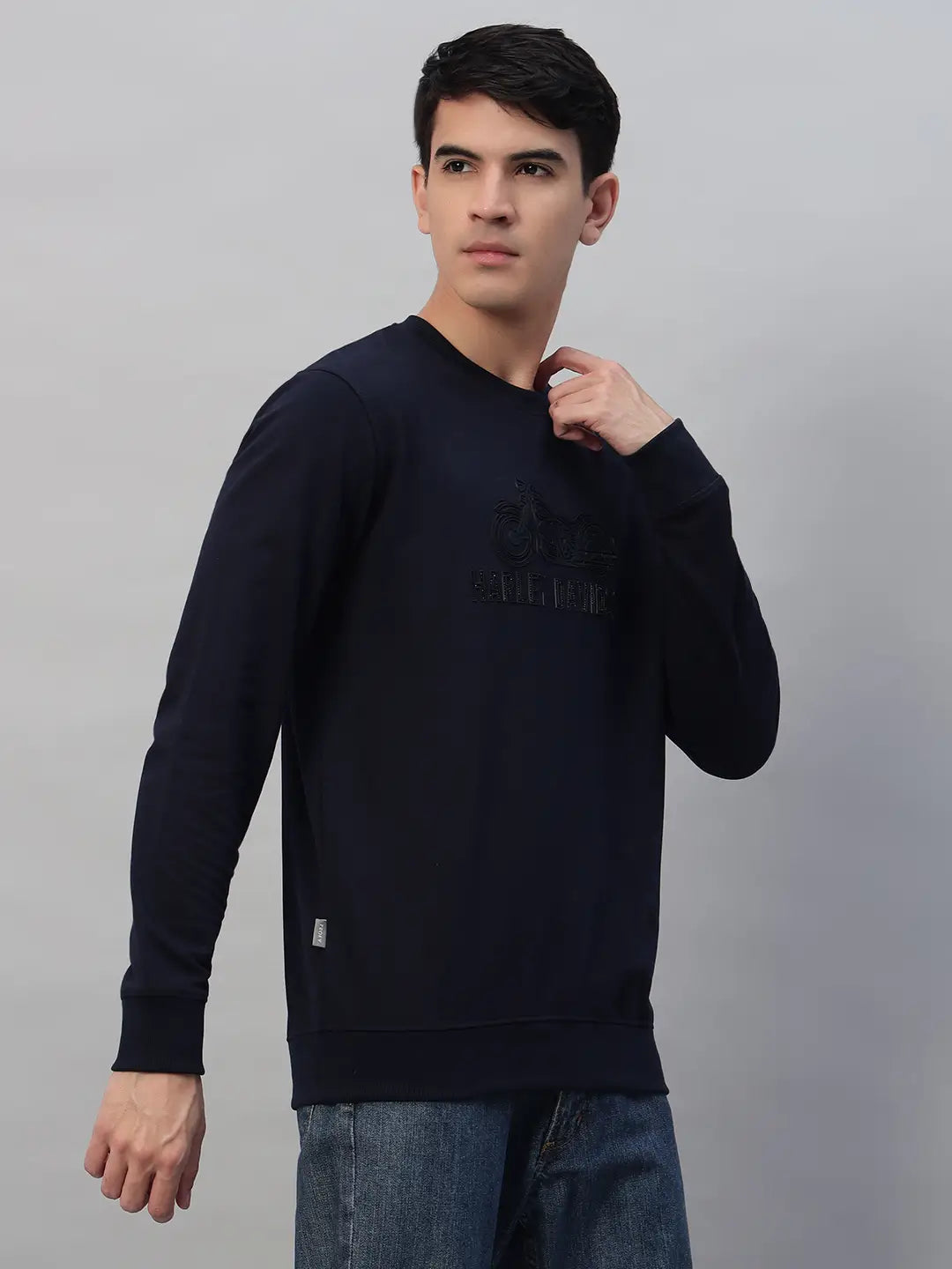 Printed Round Neck Sweatshirt [PW-Q-4341]